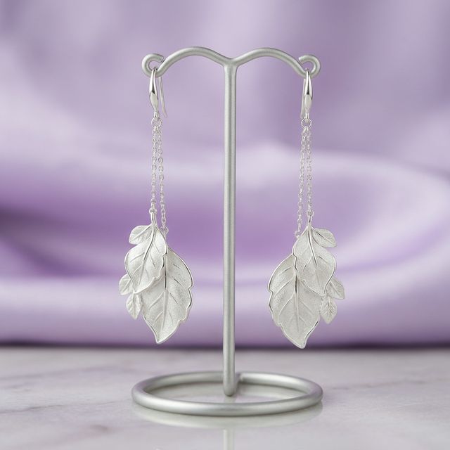 Filigree Silver Earrings